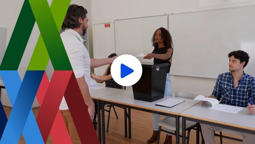Divulgação do Curso "Agentes Eleitorais - Membros de Mesa" Divulgação do Curso "Agentes Eleitorais - Membros de Mesa"