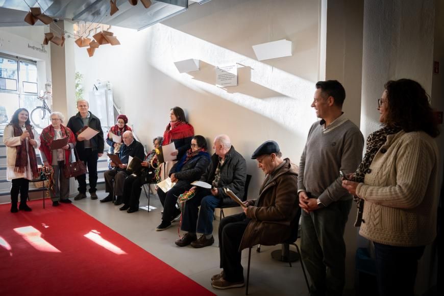 Cantar as Janeiras: Idosos da ERPI Nevarte Gulbenkian da SCM Braga