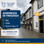 Assembleia de Freguesia - S. Jos&eacute; de S. L&aacute;zaro e S. Jo&atilde;o do Souto