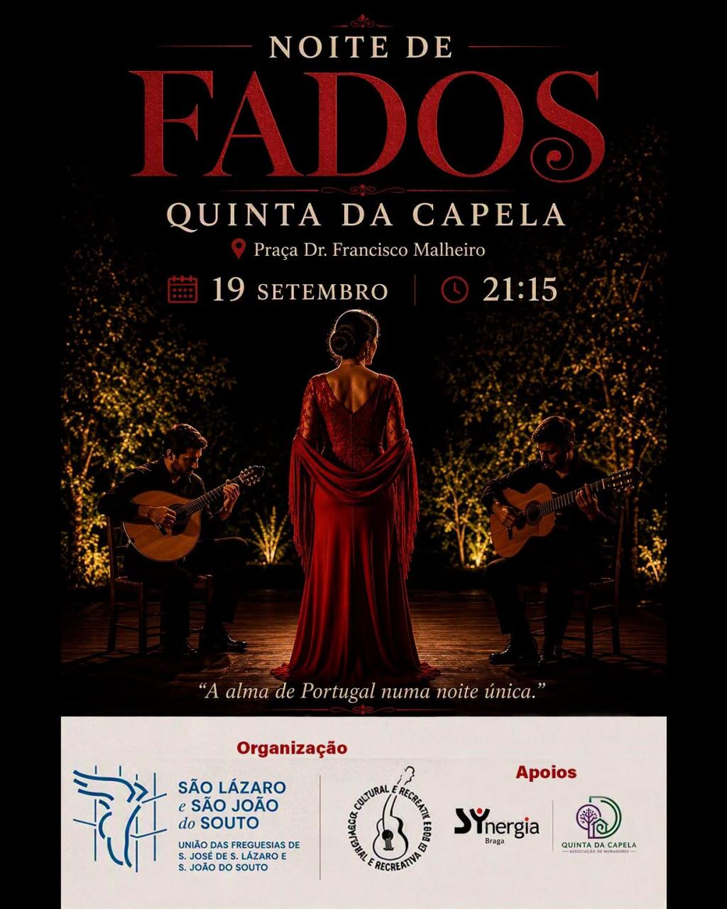 Noite de Fados na Quinta da Capela
